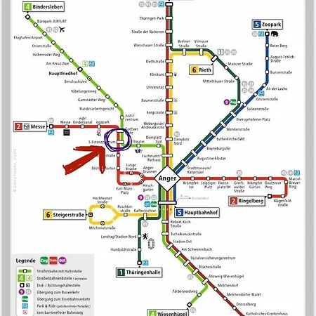 Blumenstadt شقة إرفورت